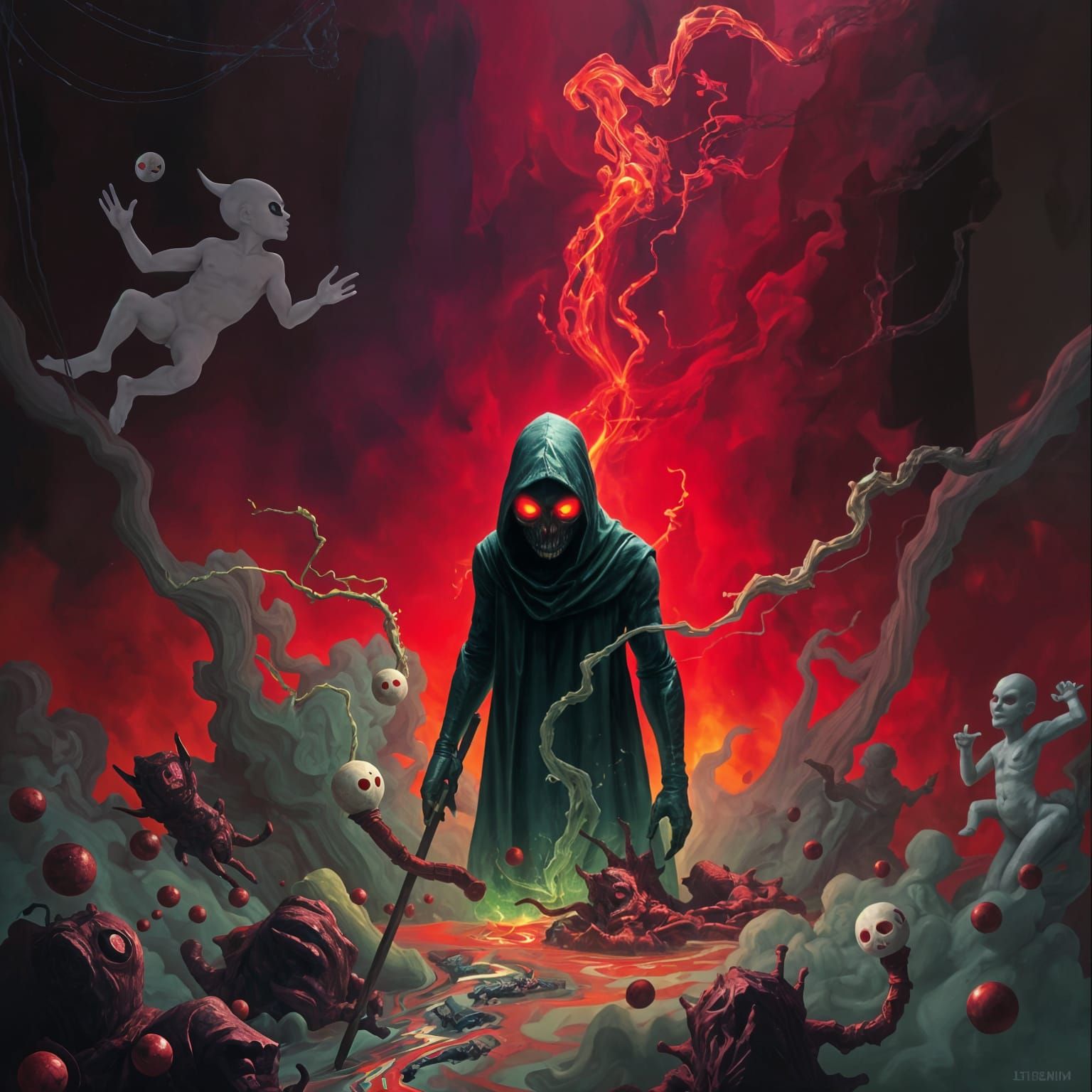 The Fool Fights His Own Mad Mind