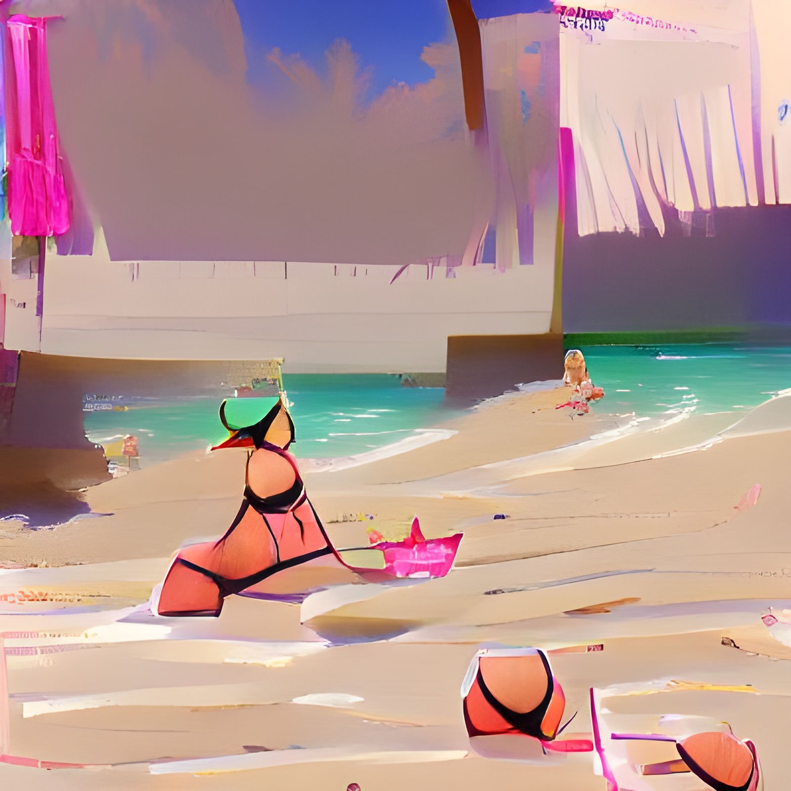 Bikini Beach: A Tropical Paradise