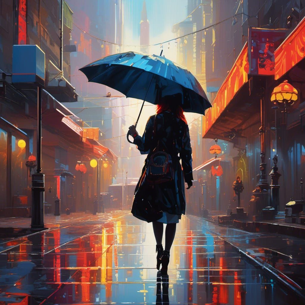 Streetscape  EPIC NEON LORA