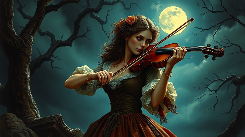 Moonlight Sonata: Gothic Romance with Violin