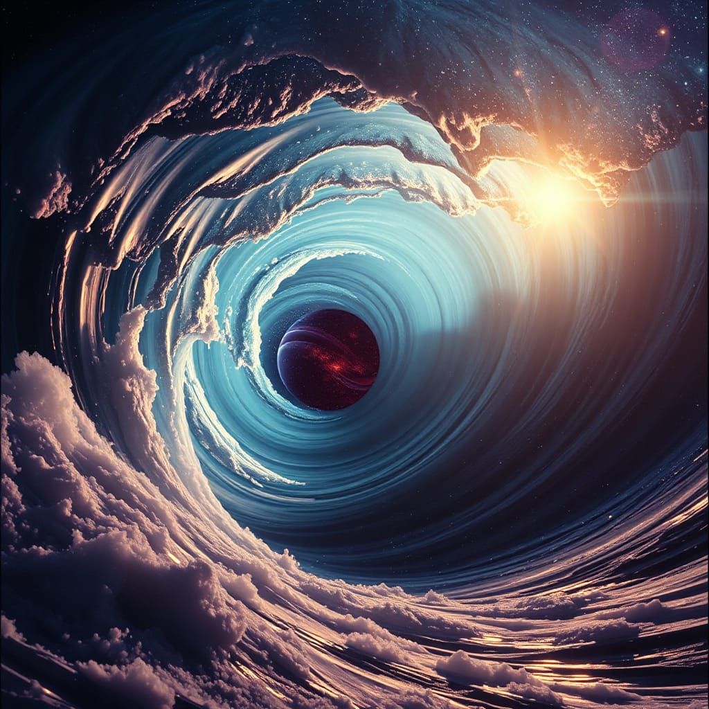 Cosmic Tsunami Sweeping Across the Galaxy