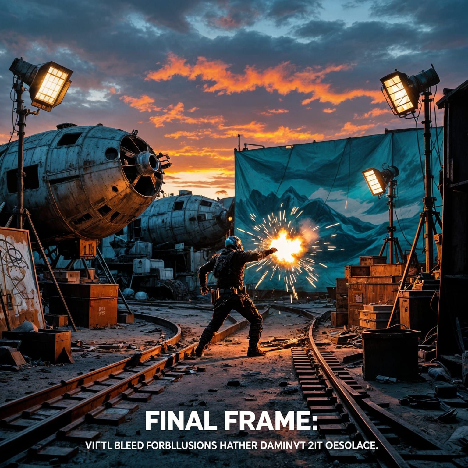 Perilous Future Film Stunt: Junkyard Detonation