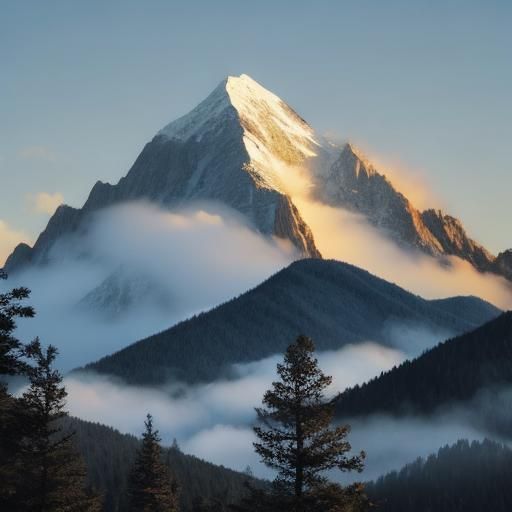 Abstract AI-Generated Image from Simple Prompt