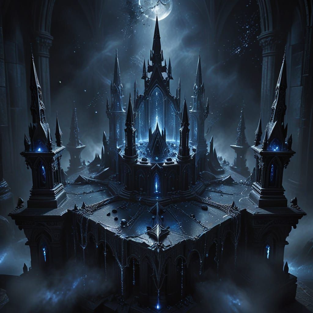 Obsidian Spires: Dark Fantasy Gothic Architecture
