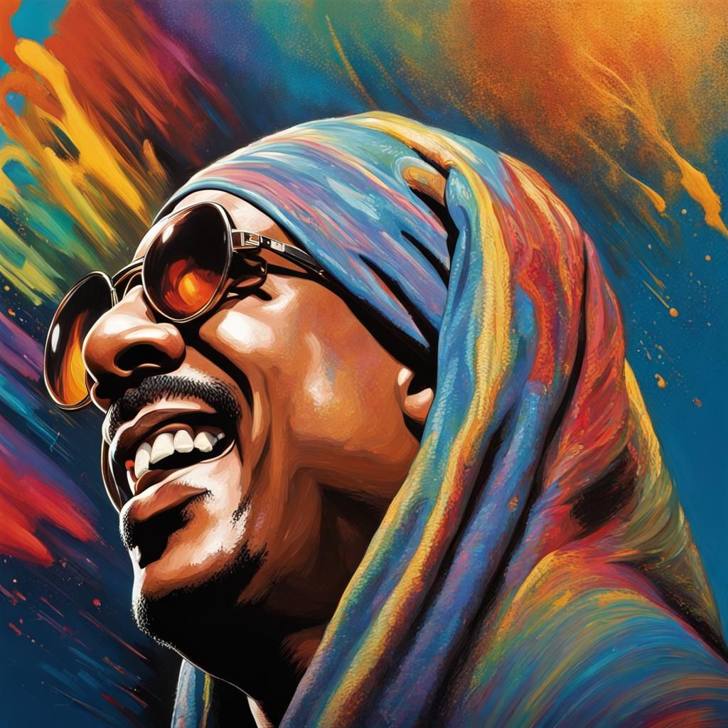 Hyperrealistic Portrait with Splash Art Style