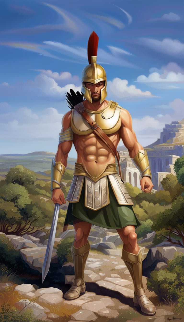 Spartan warrior