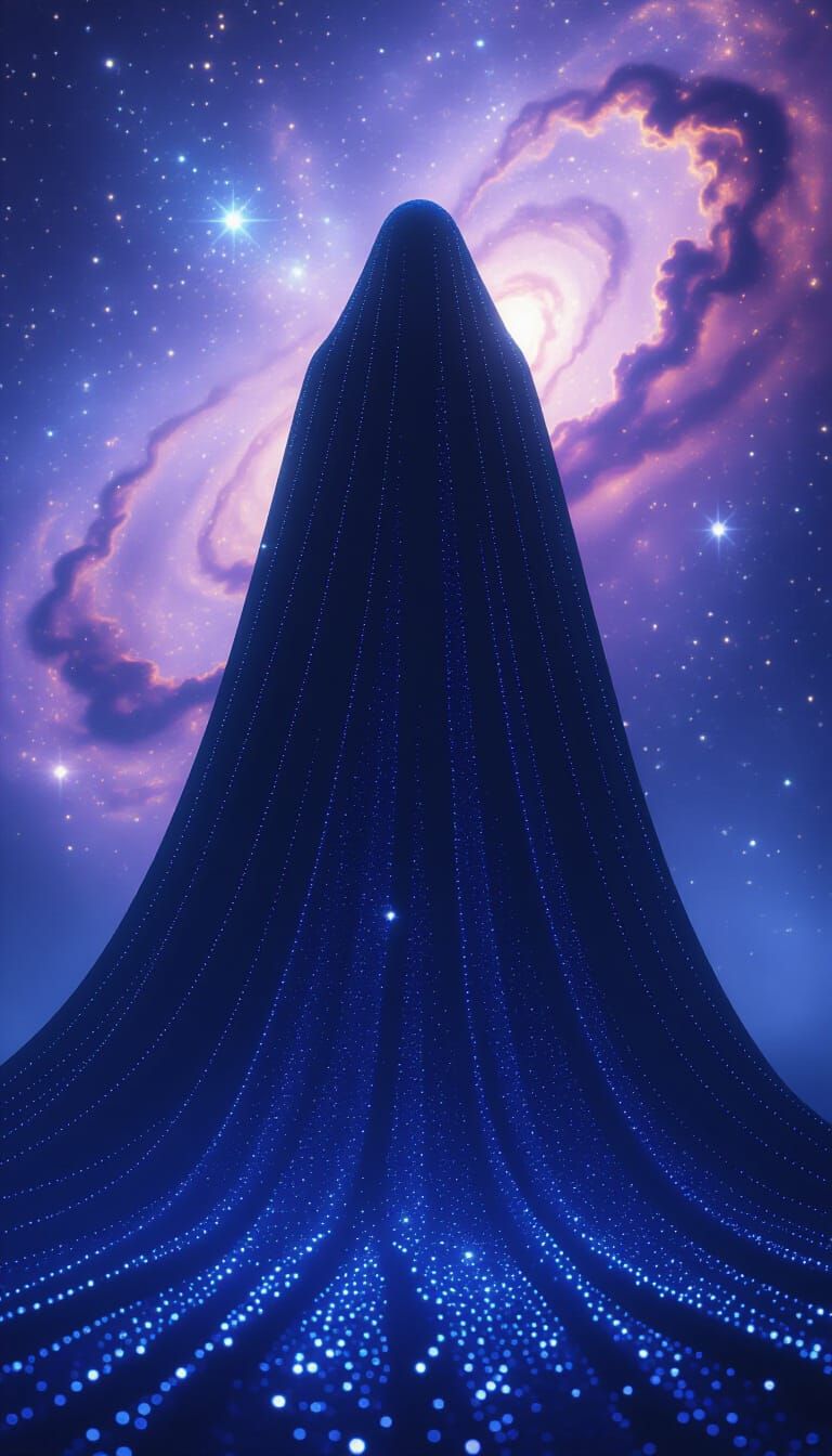 Celestial Being in Starlight Cloak