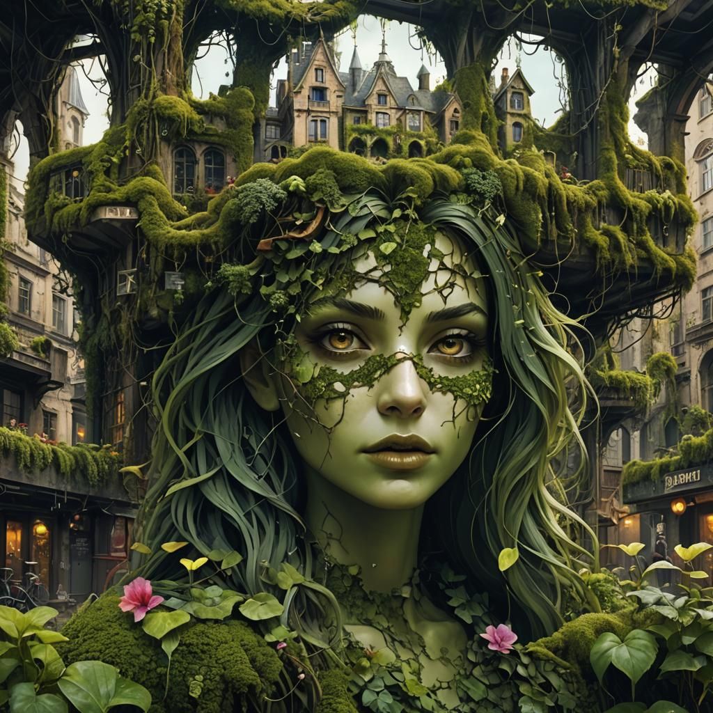 Collage of AI-Generated Artworks