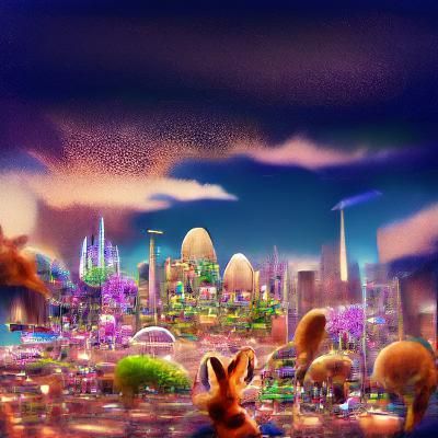 Zootopia Cityscape: A Vibrant Urban Jungle