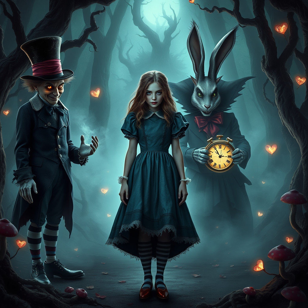 Eerie Alice in Wonderland Reimagining