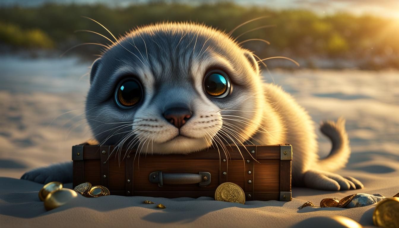 Lost Baby Seal Finds Treasure on Cape Cod