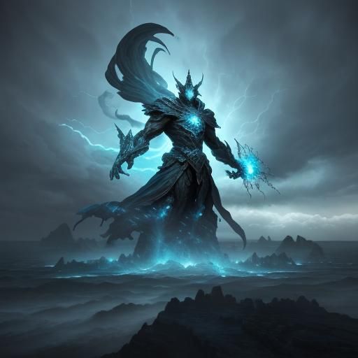 Tempest Guardian in a Swirling Cyclone