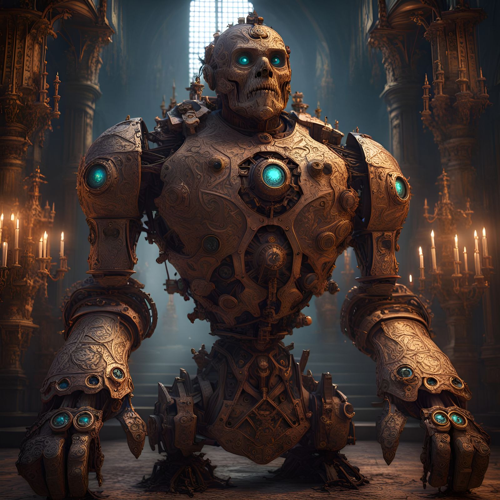 Ancient Mechanical Golem