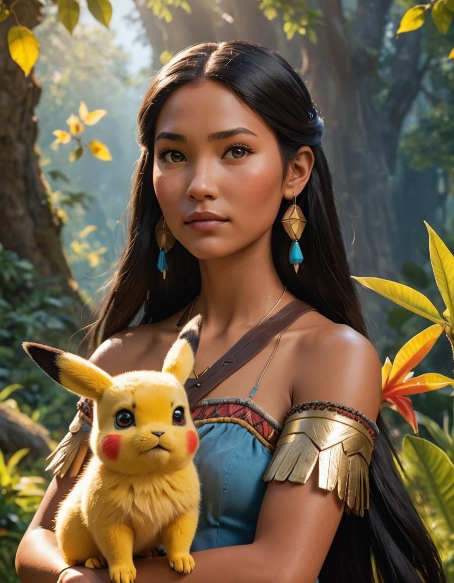 Pocahontas & Pikachu