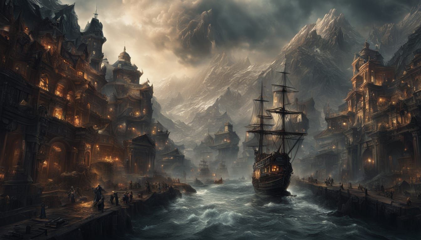 Goddess Kallisti: Epic Digital Matte Painting