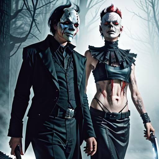 Grotesque Horror Fusion Charging Forward