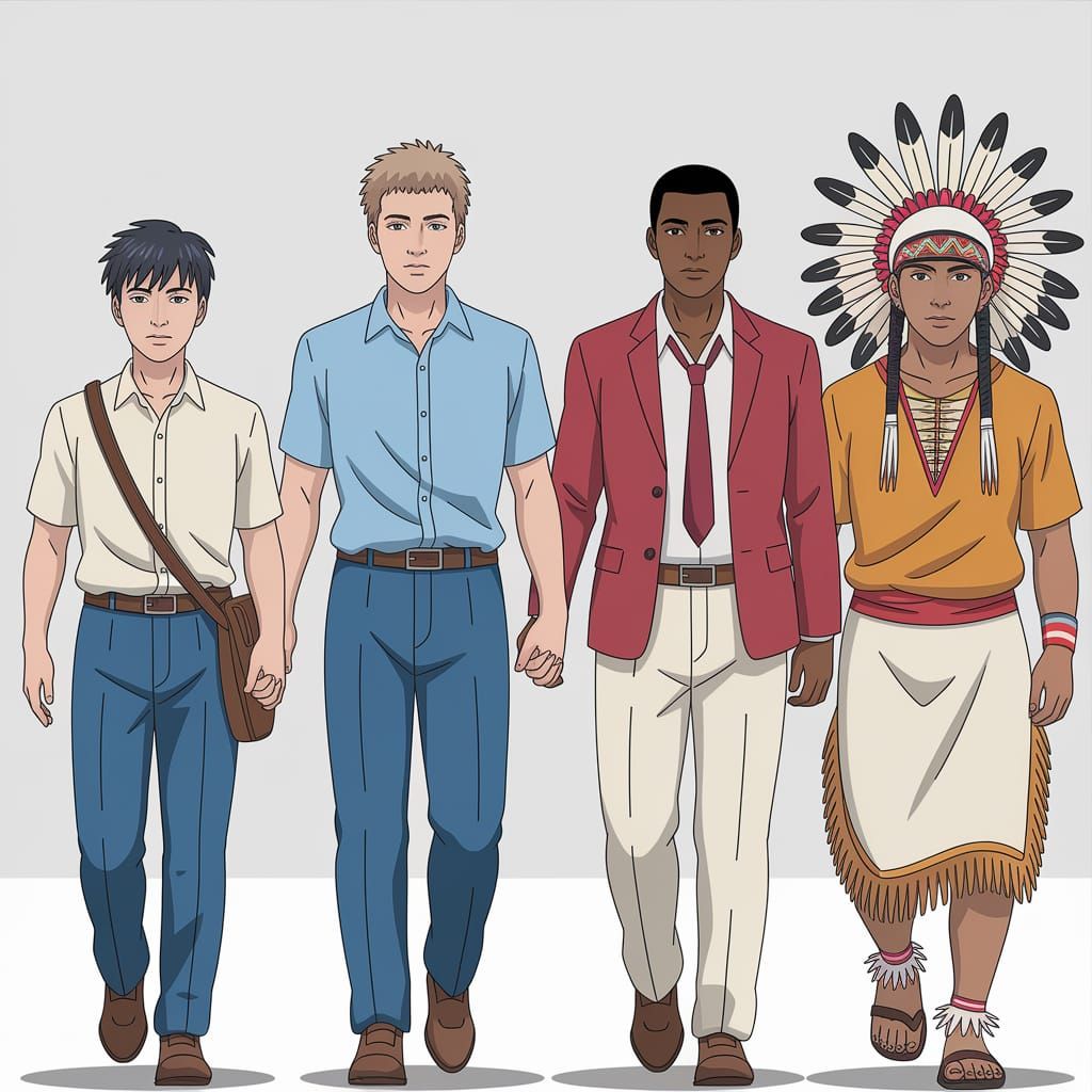 Brothers from Diverse Worlds Unite in Harmony