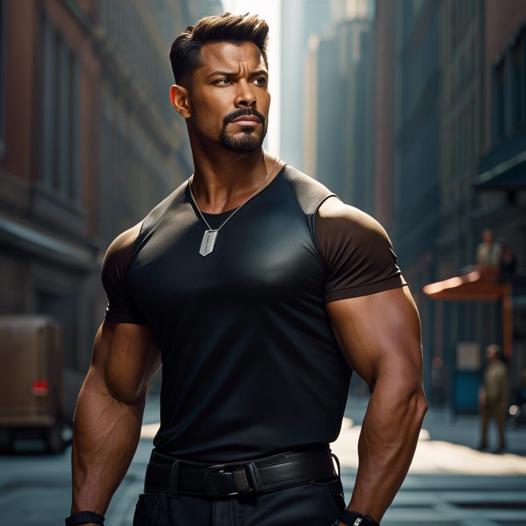 The perfect male body