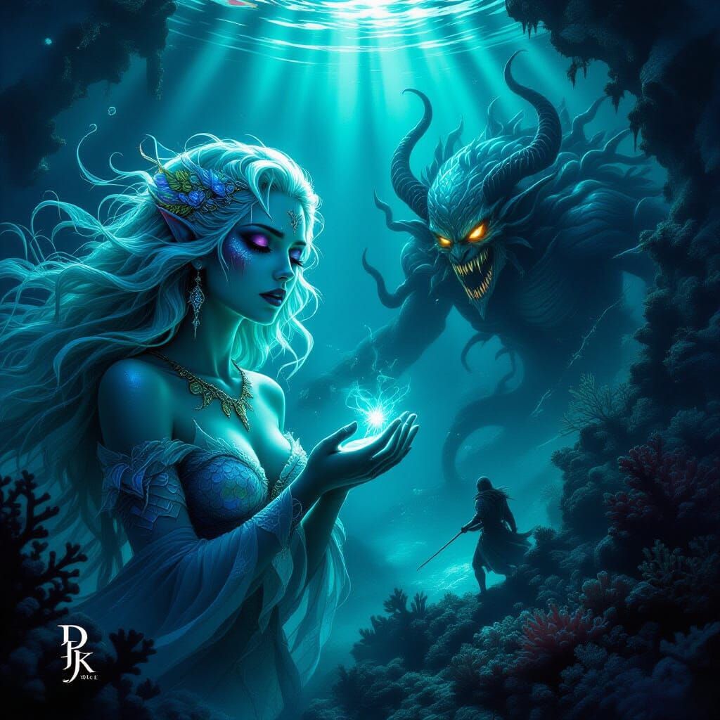 Siren's Compassion Sparks Vengeful Hunt in Dark Fantasy