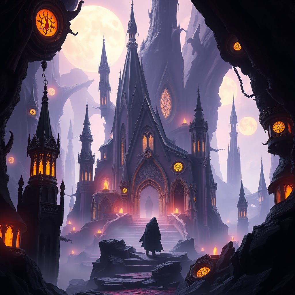 Ethereal Dark Fantasy Realm