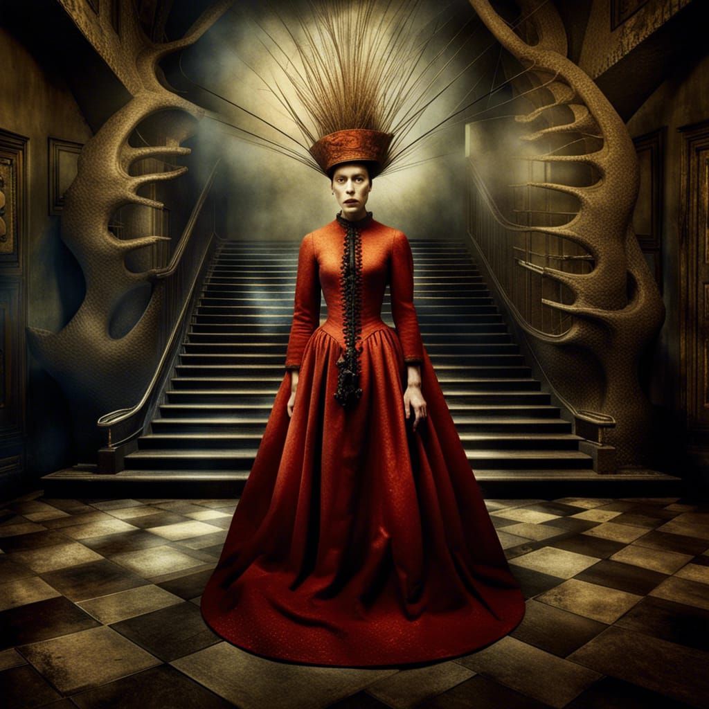 Hyperrealistic Character Portrait with Intricate Details