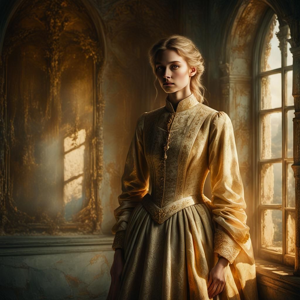 Melancholic Amnesiac Royalty in Abandoned Castle