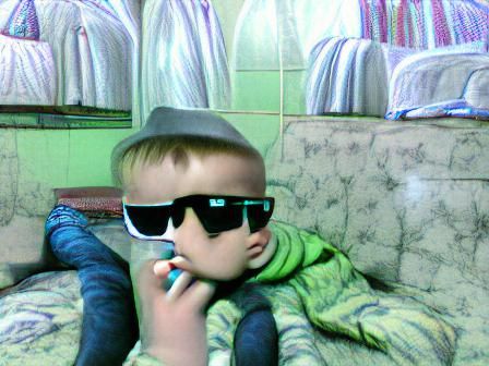 Cool Dude Generated by AI