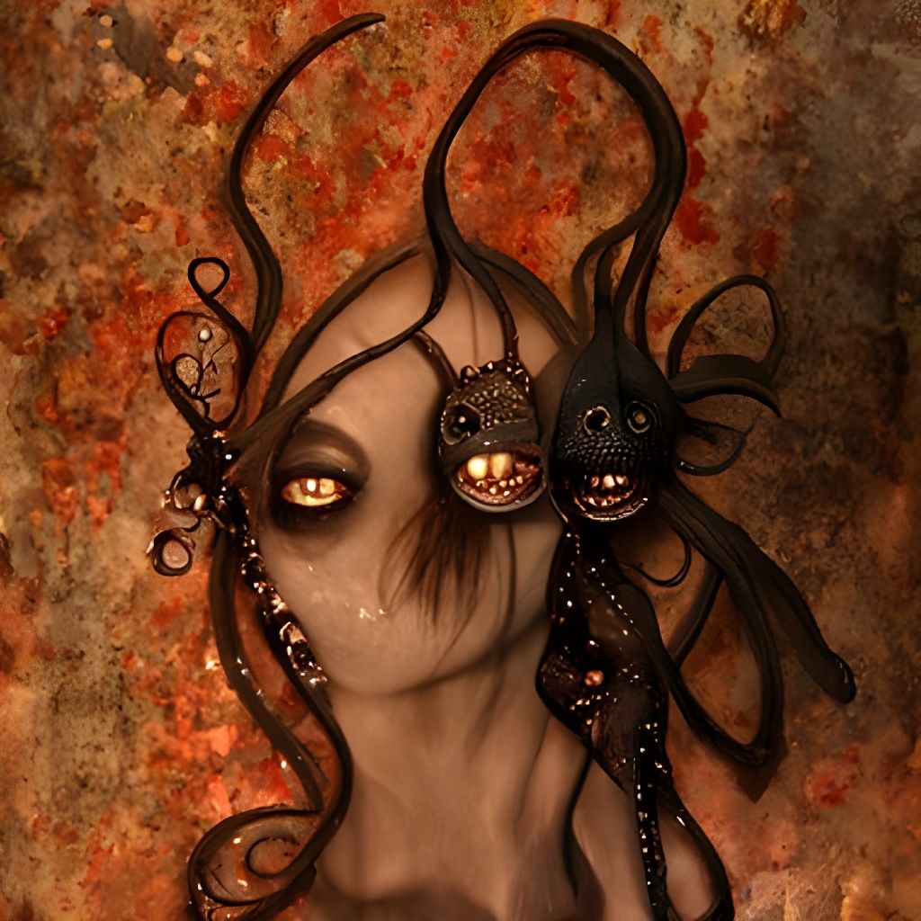 Eldritch Innsmouth People in Dark Gothic Art