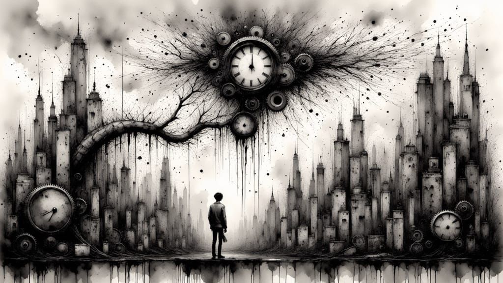 Mechanical City Blooms into Whimsical Forest