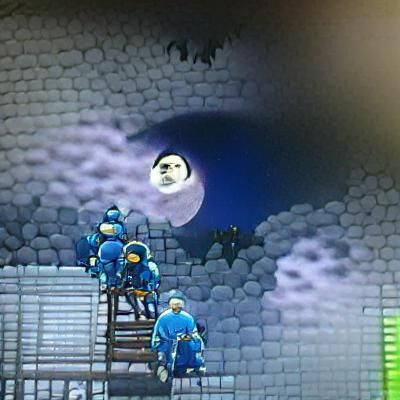 AI Generated Image From Blank Prompt