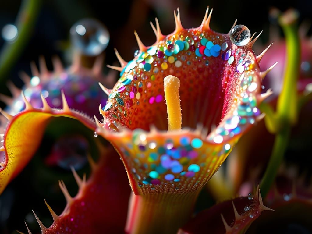 Sequined Venus flytrap,