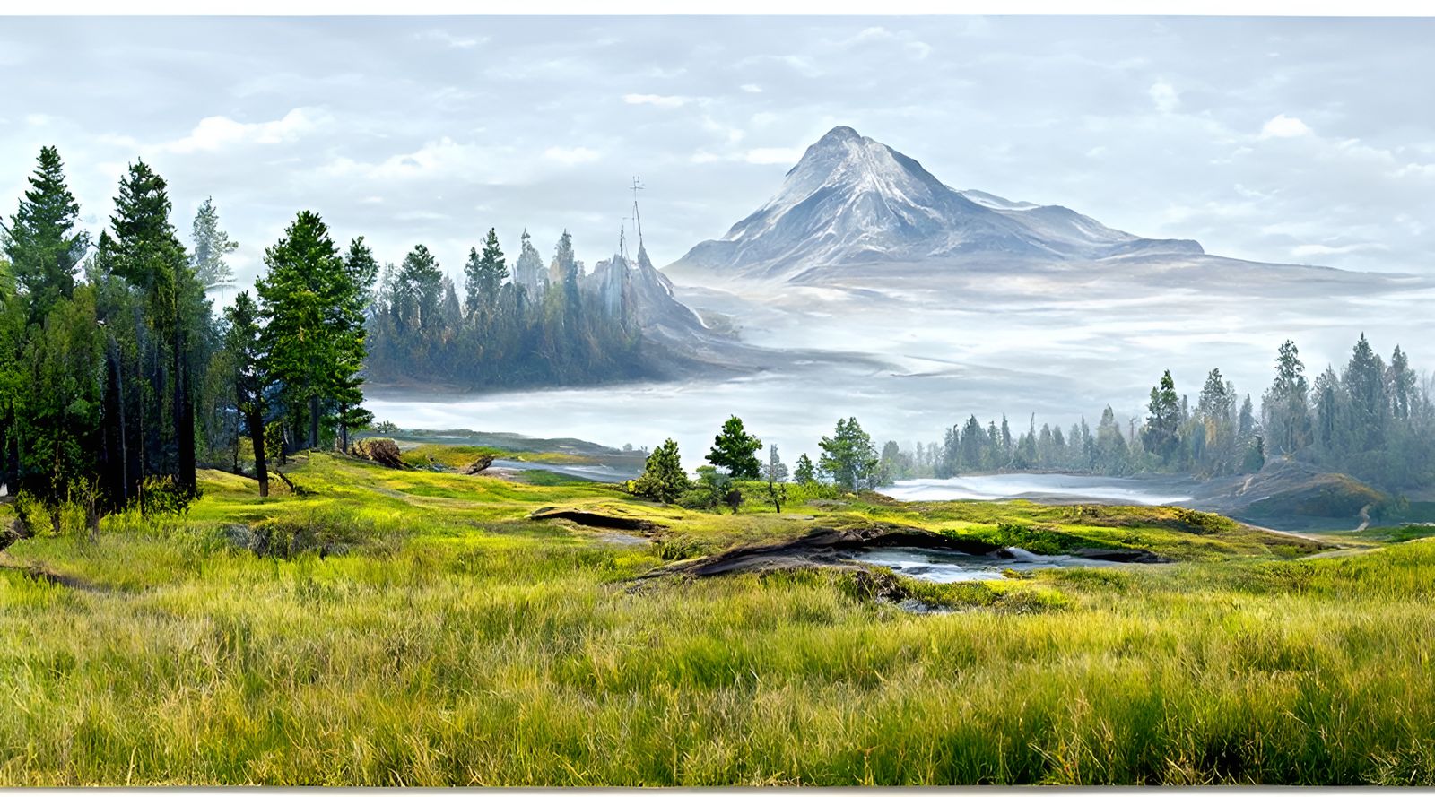 Parallax Landscape Vista Photography in 16K