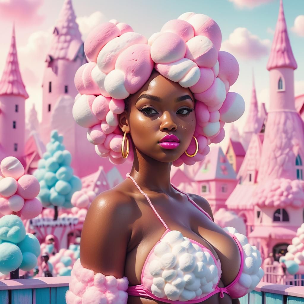 Marshmallow fantasy girl