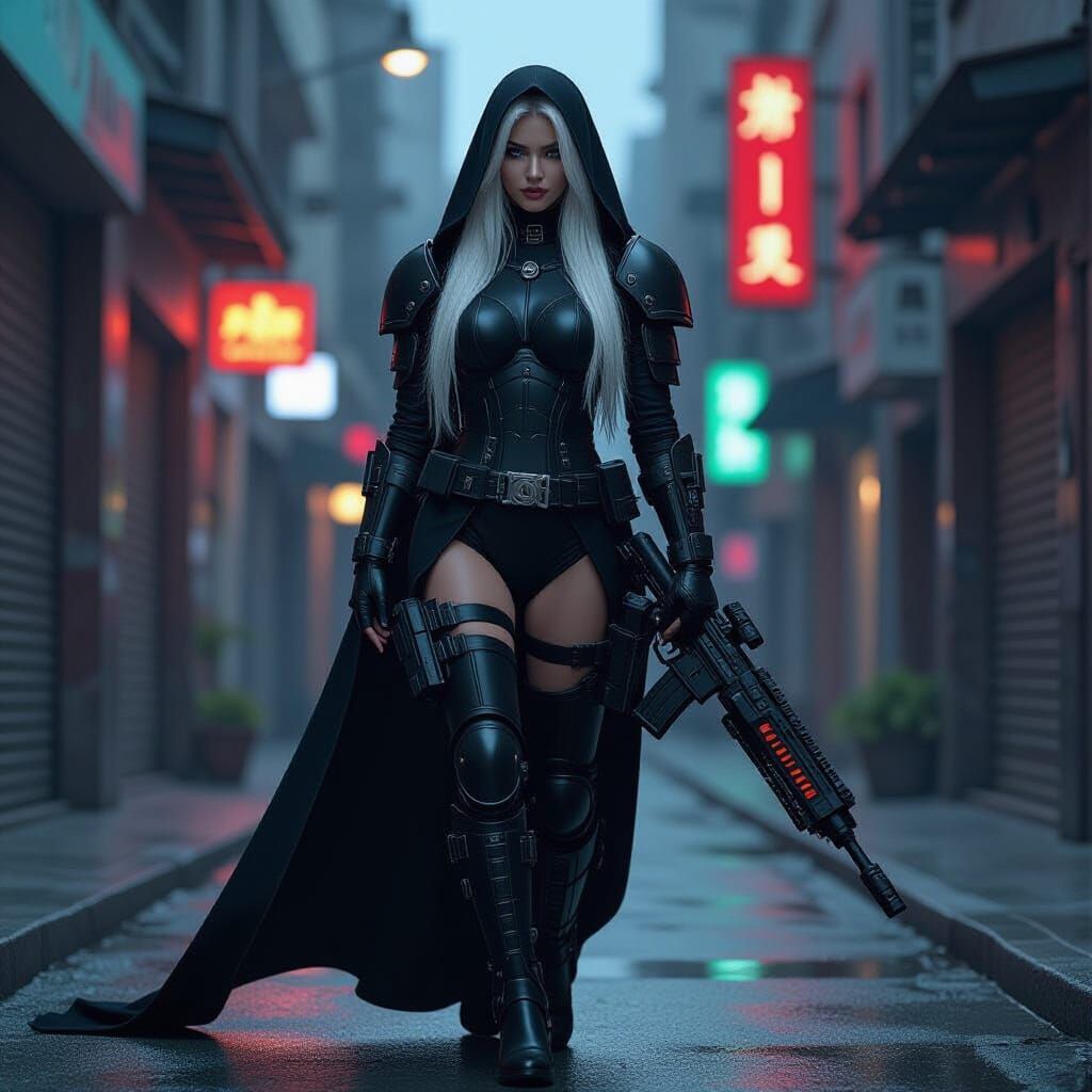 Dramatic Action Pose: Sister Argenta.