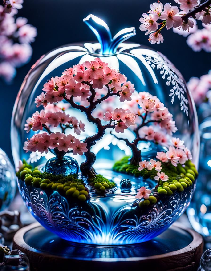 Cherry Blossom Garden