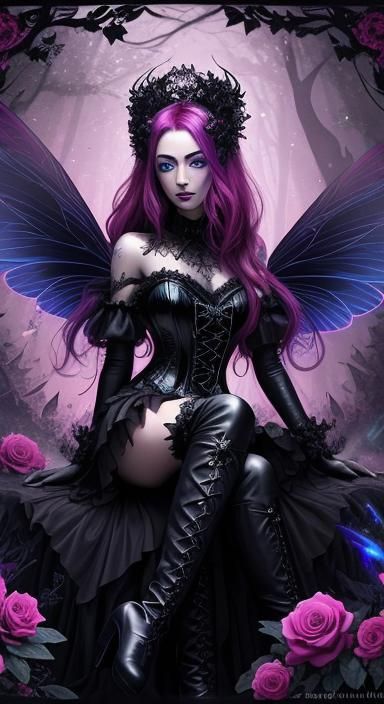 Glossy airbrushed oil painting of a glowing kaleidoscope eff...