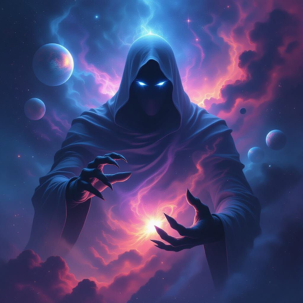 Cosmic God Emerges From Infinite Space