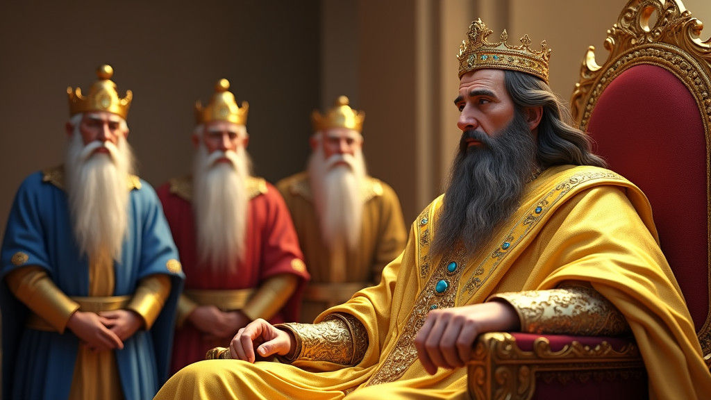 King Herod and The Three Wise Men: 3D Anime