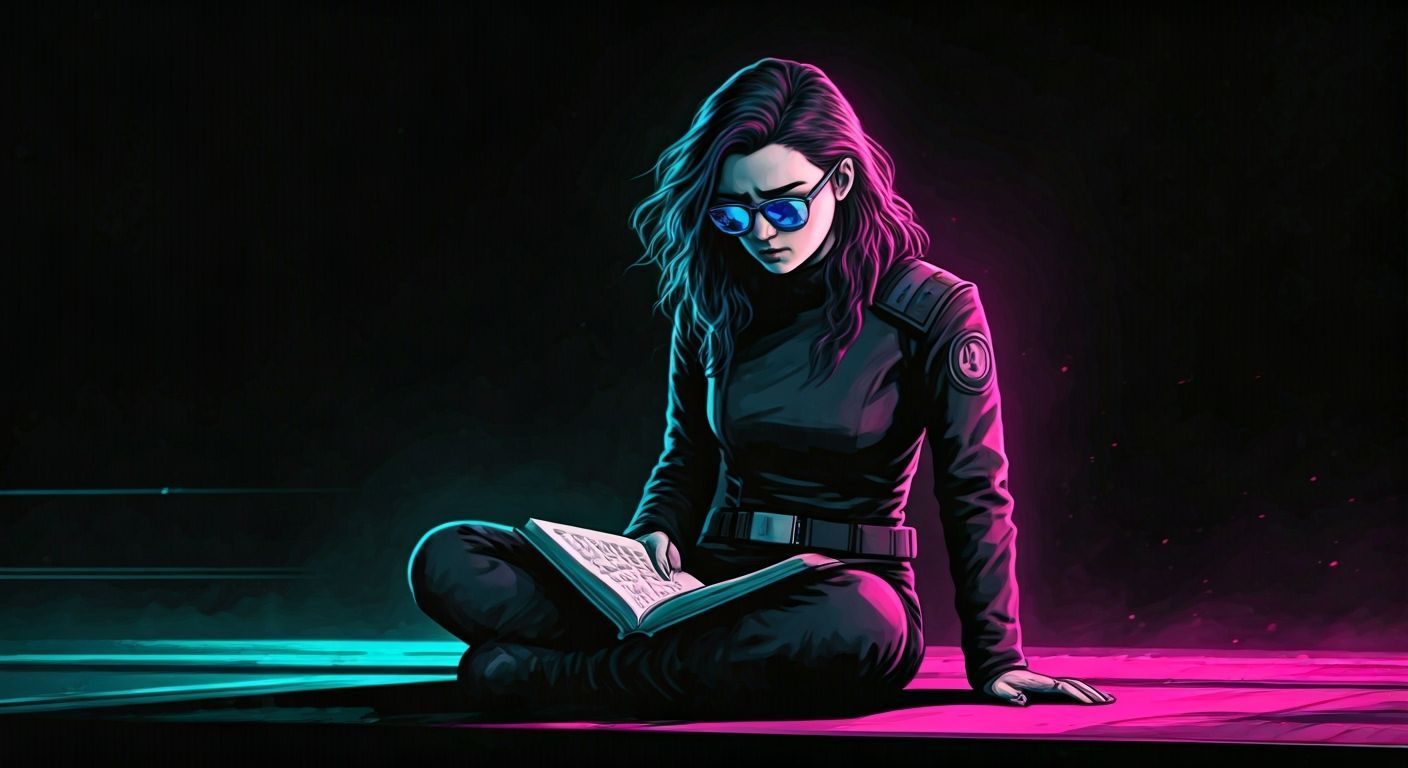 Maisie Williams as Ashildr in Futuristic Dystopian Portrait