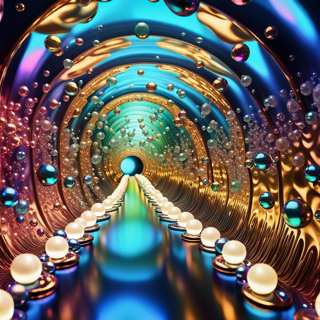 Surreal Gems and Pearls in Dreamlike Macro Photography