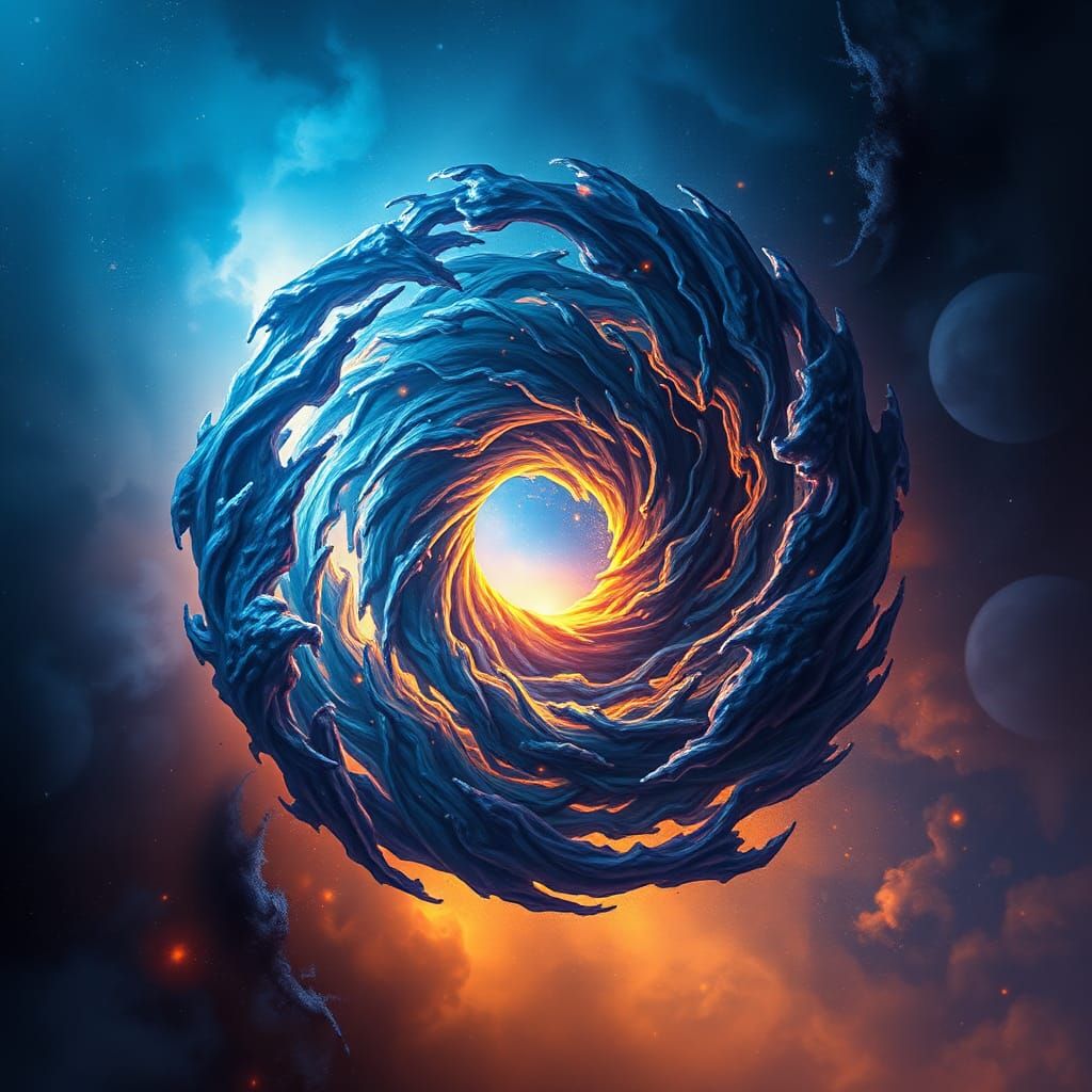 Majestic Yin Yang of Multiverse Realms