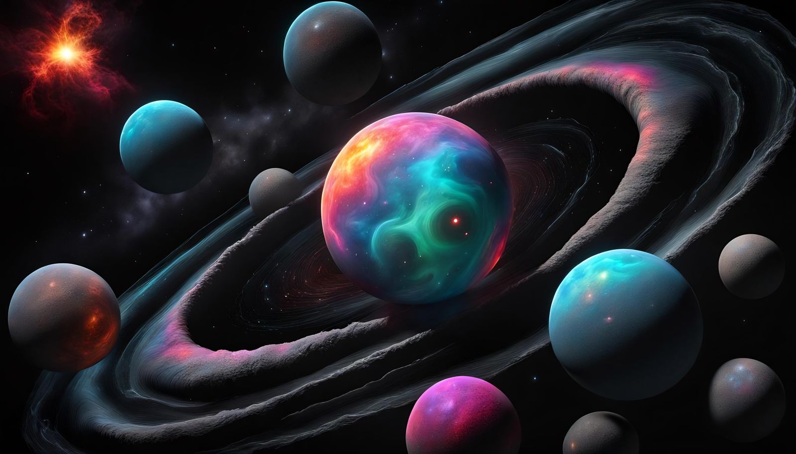 Disturbing Cosmic Anomaly in Vivid Color