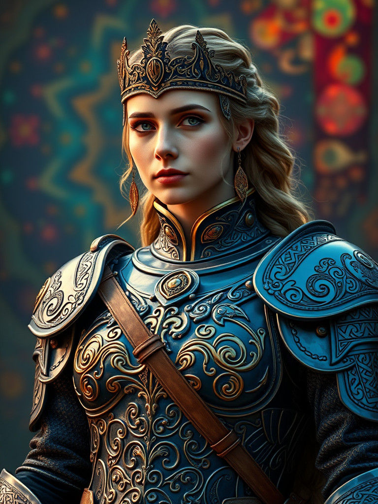 Not the silken dress princess, Kathaleena of Ospra