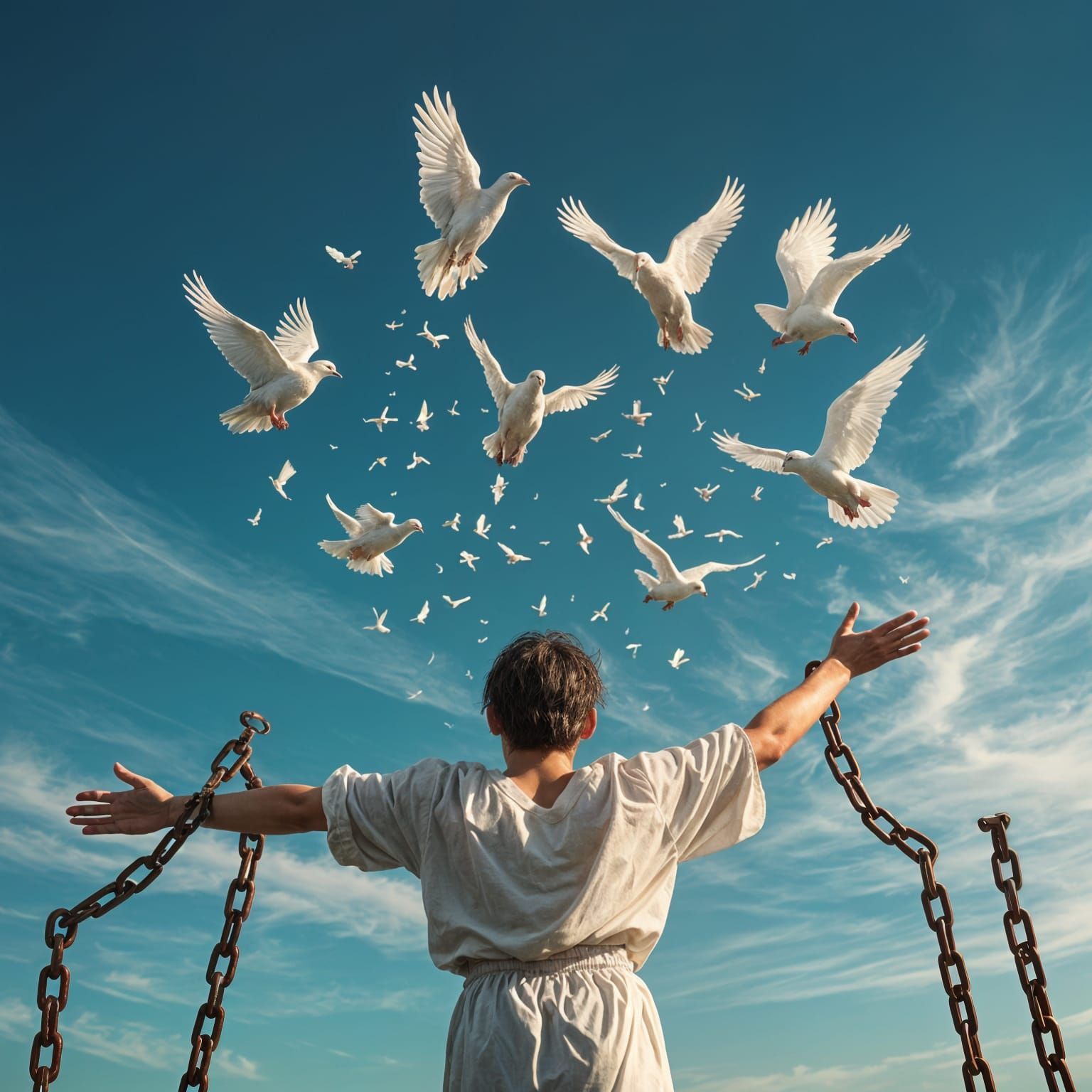 Detailed Back of Hand Close-Up