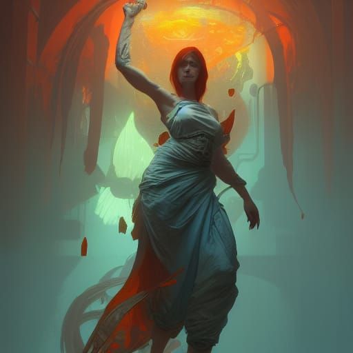 Nightmare Concept Art in Dynamic Lighting