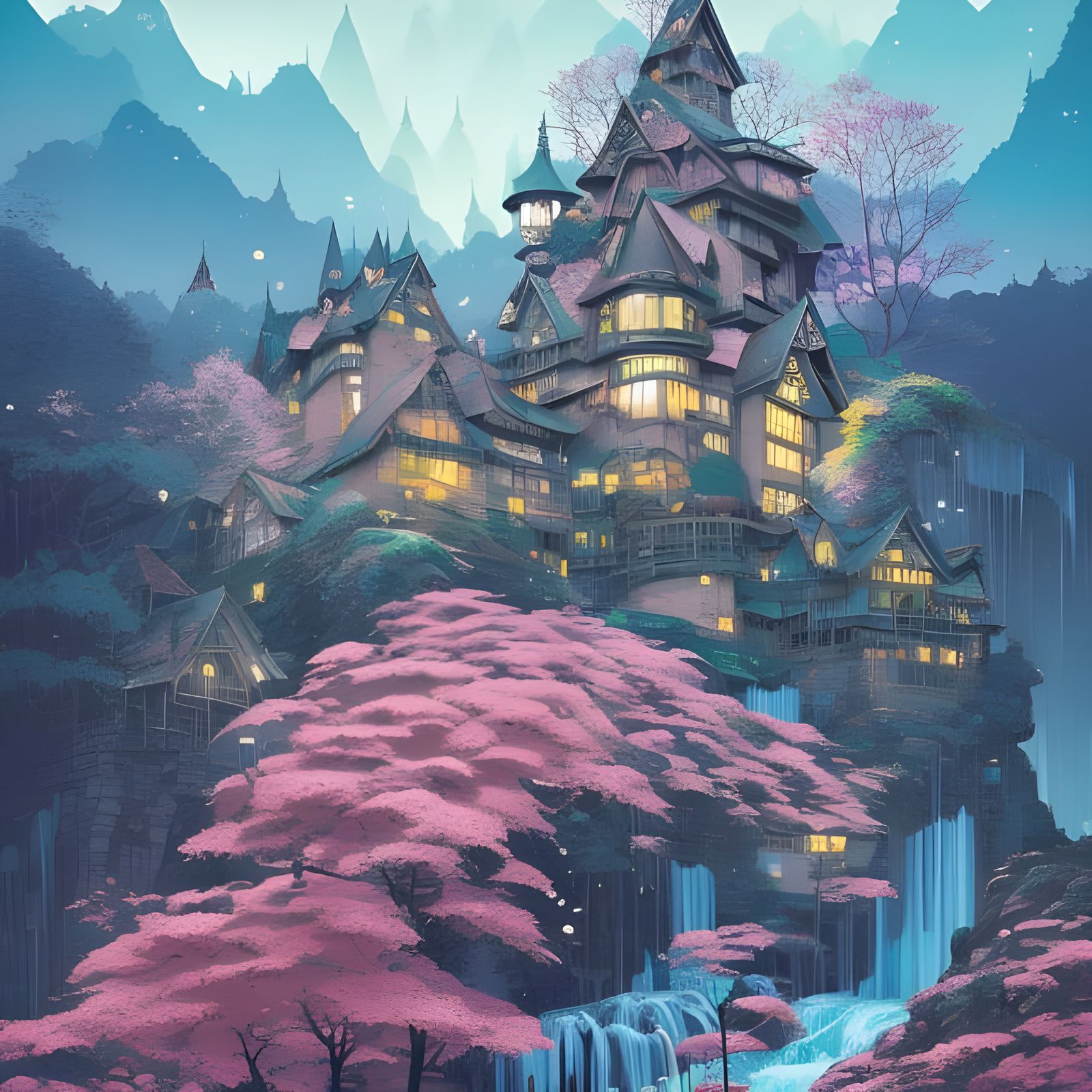 Cherry Falls Castle