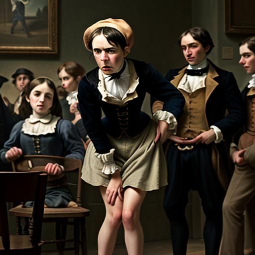 Spanking Mona Oliver twist