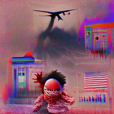 AI Generated Terror Image