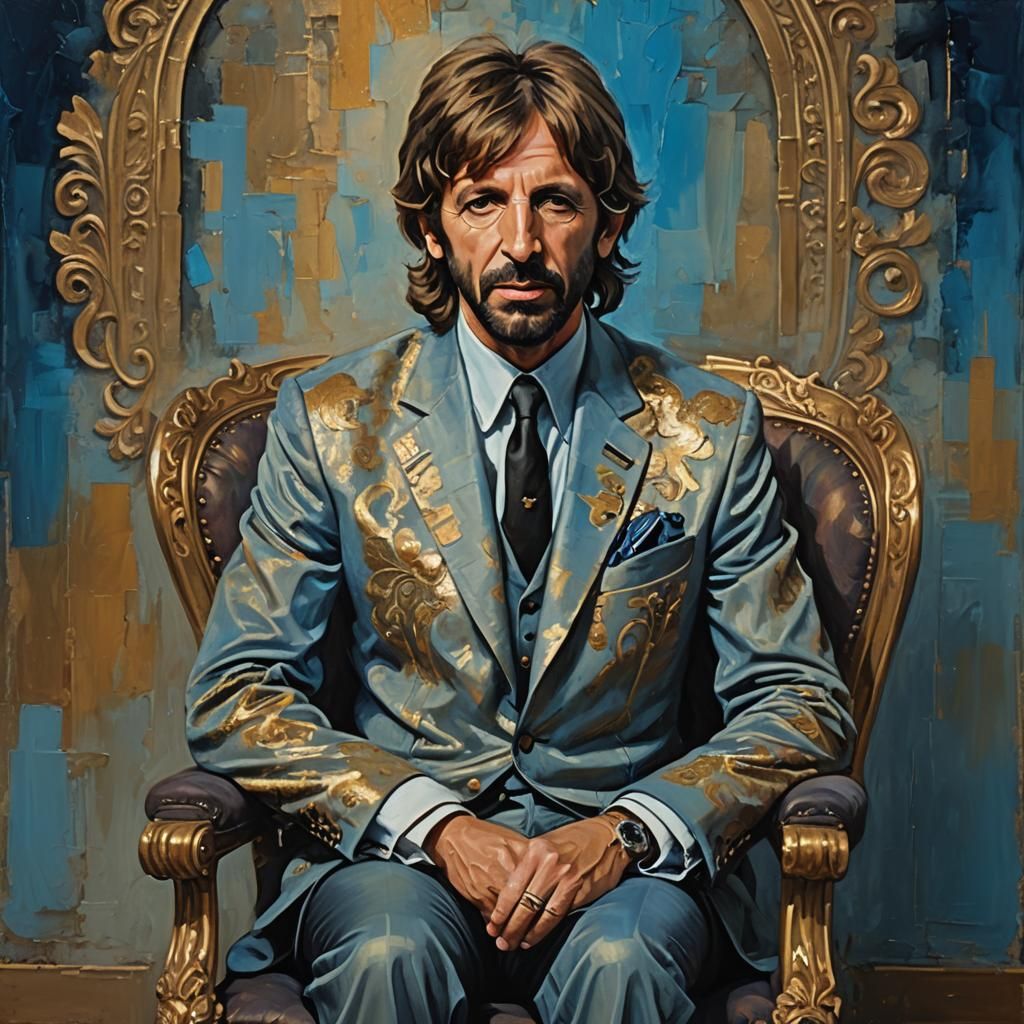 Streisand as Starr: Oil Painting in Style of Old Masters