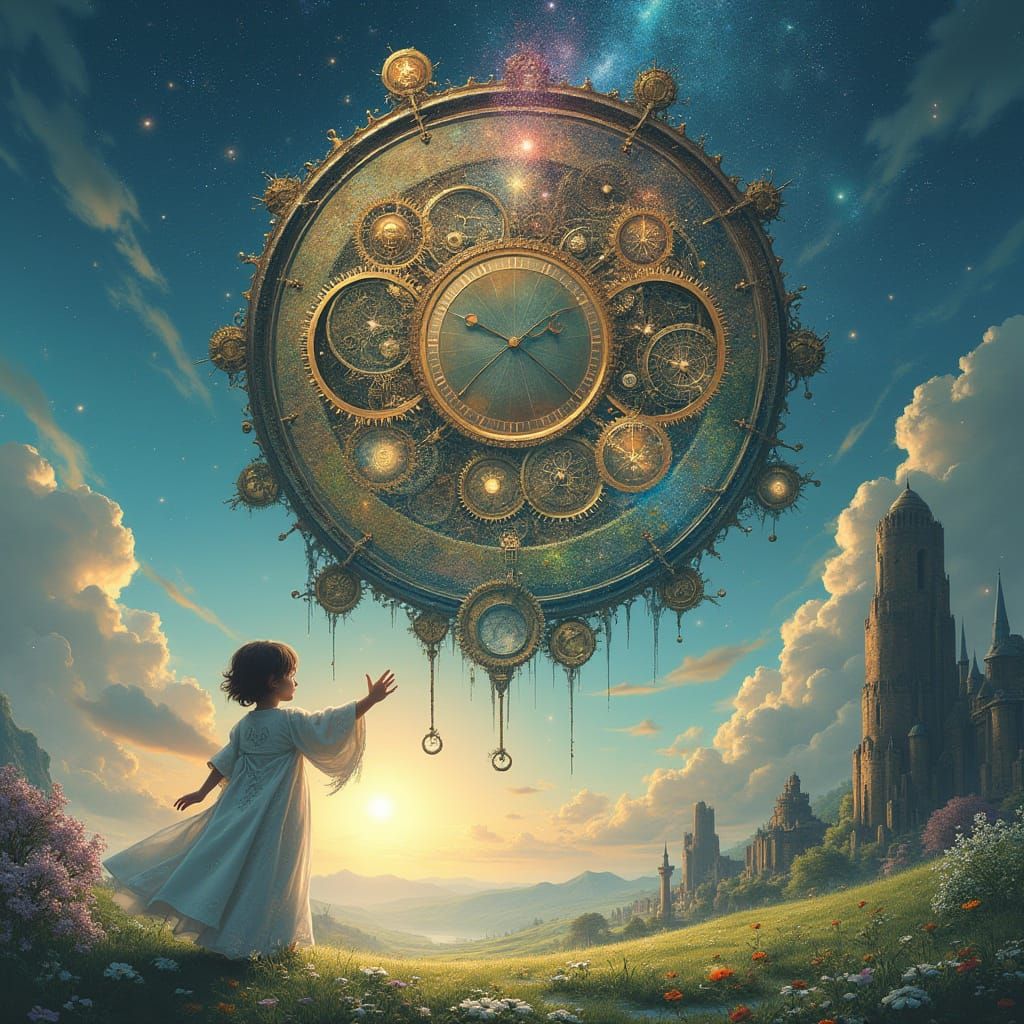 Timekeeper's Odyssey in Celestial Clockwork